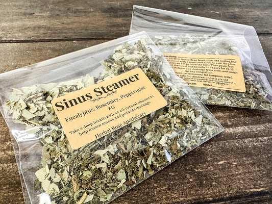 Aromatic herbs for facial steaming rituals