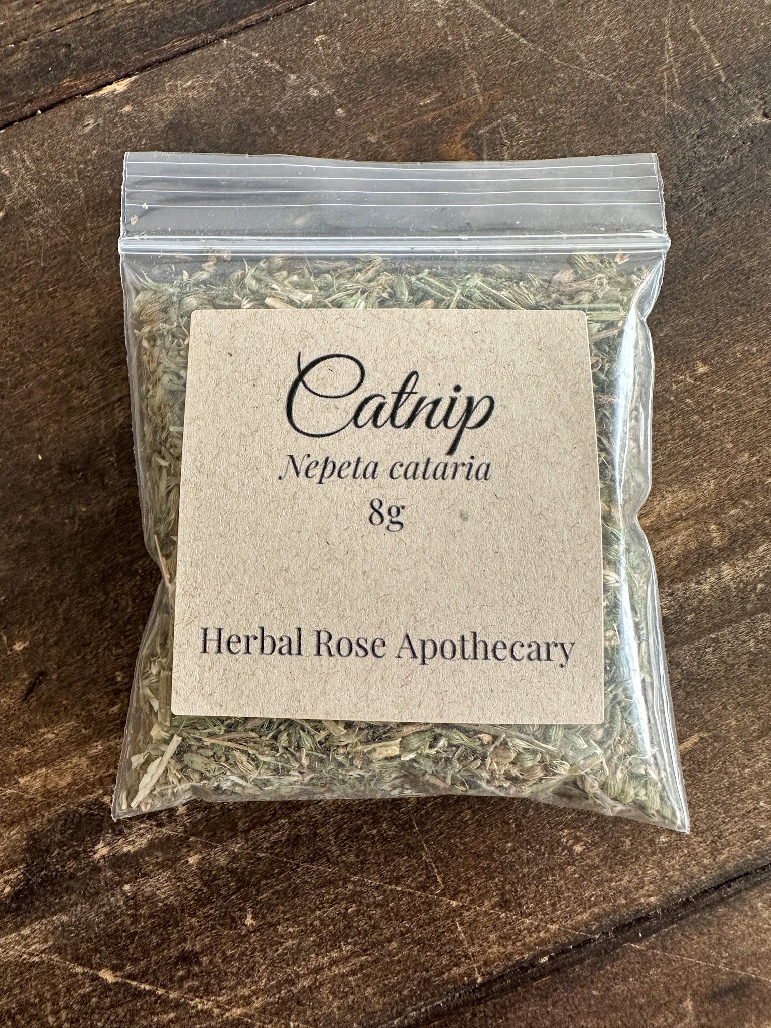 Dried catnip leaf loose botanical herb for tea, craft, and pet use