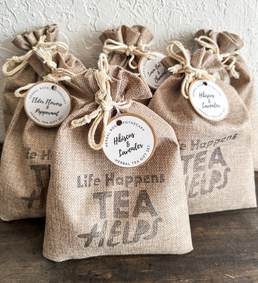 Herbal Tea Gift Bag - 2 herb gift bag