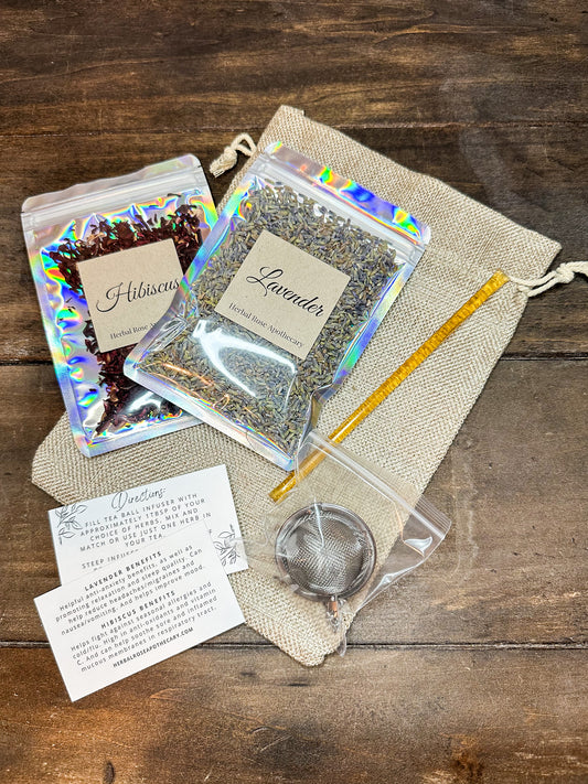 Herbal Tea Gift Bag - 2 herb gift bag